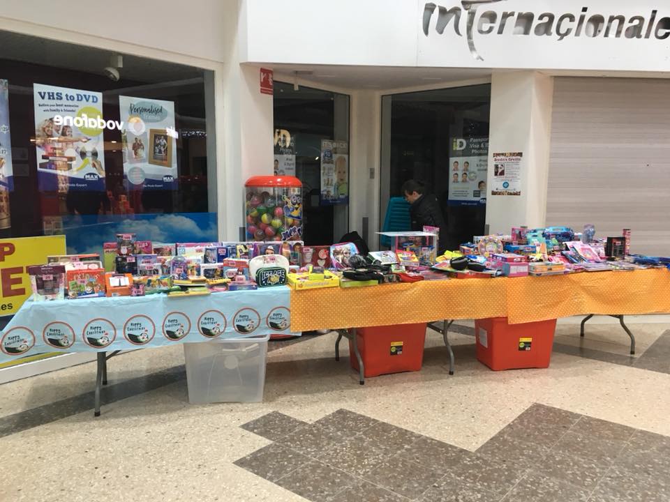 Our Huge Tombola in Rhyl